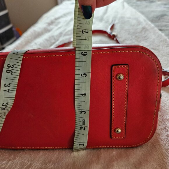 Dooney and Bourke Domed Leather Satchel - Picture 10 of 15